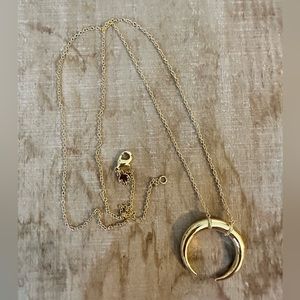Gorjana crescent necklace